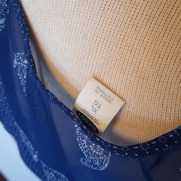 Old Navy Colbat Blue Top - Picture 3 of 3